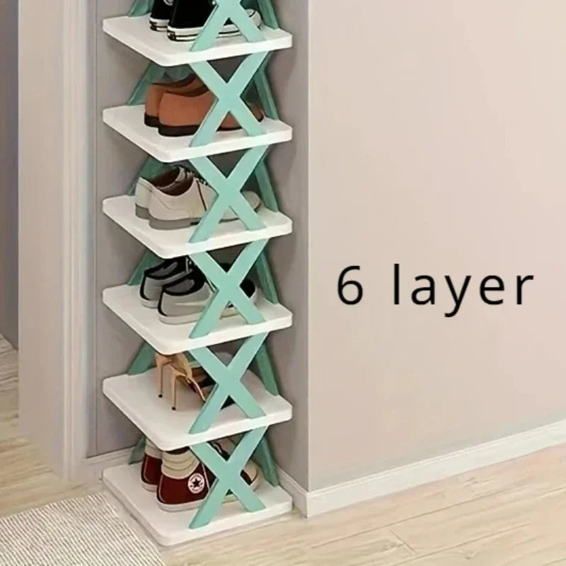 Shoe Storage Shelf Shoe Rack Organizer Organizers Racks Indoor Storage Furniture Bedroom Multi-Layer Detachable Storage Cabinet - Fields Of Fitness