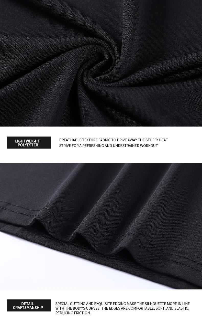 Quick Drying Tight Fitting Suit For Men'S Long Sleeved Sports Cycling Top, Running, Fitness, Football Training, Basketball Shirt - Fields Of Fitness