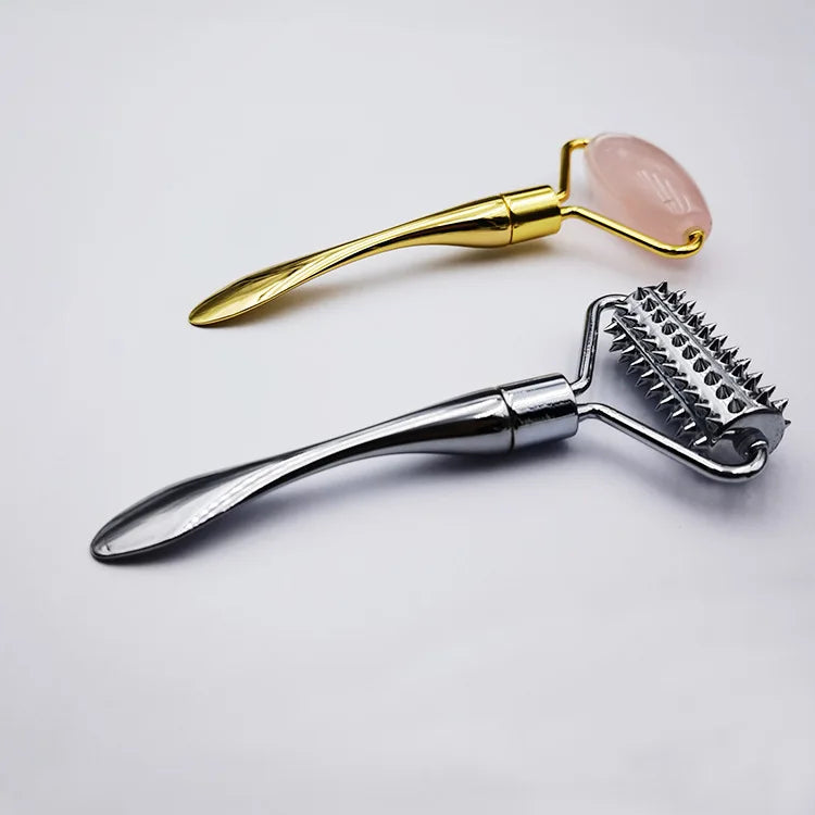Massage Tool Face Roller Adjustable Deep Tissue,Metal Face Eye Massage Roller,Massage for Puffiness,Stress Relief,Skin Care Tool - Fields Of Fitness