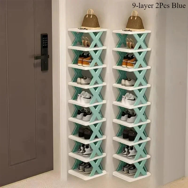 Shoe Storage Shelf Shoe Rack Organizer Organizers Racks Indoor Storage Furniture Bedroom Multi-Layer Detachable Storage Cabinet - Fields Of Fitness