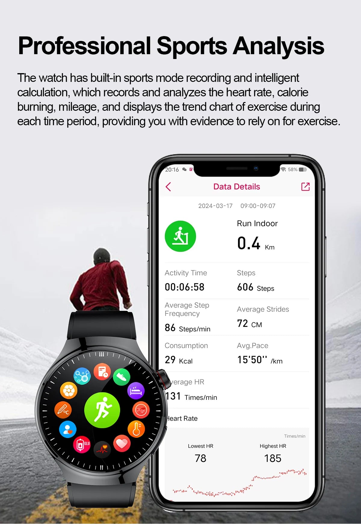 2025 New Nursing Grade Smart Watch Blood oxygen Blood Lipid Uric Acid ECG+PPG Body Temperature Bluetooth Call Health Smartwatch - Fields Of Fitness