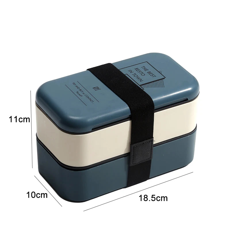 lunch box eco friendly food container bento Microwave heated lunch box for kids health food box lunchbox meal prep containers - Fields Of Fitness