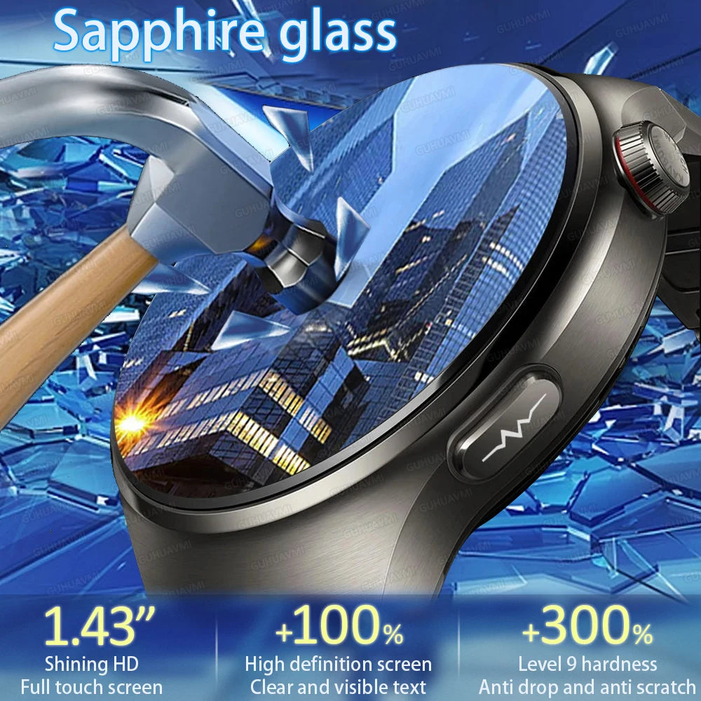 2025 New Nursing Grade Smart Watch Blood oxygen Blood Lipid Uric Acid ECG+PPG Body Temperature Bluetooth Call Health Smartwatch - Fields Of Fitness