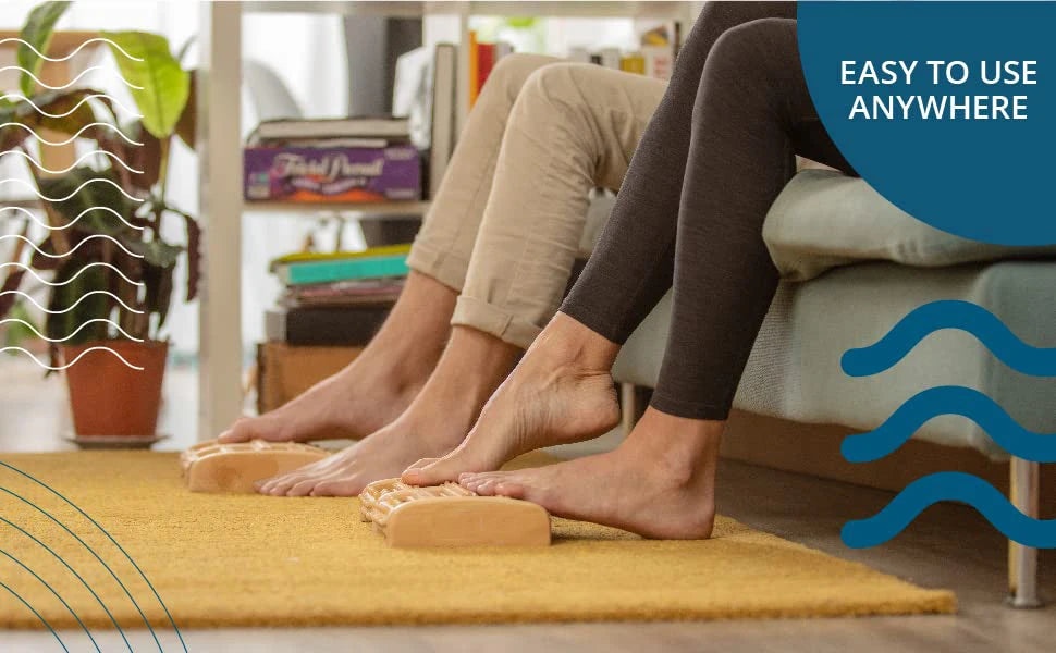 Foot Roller for Plantar Fasciitis Relief, Foot Massager for Neuropathy & Boosts Circulation, Heel Spur & Arch Pain Relaxation - Fields Of Fitness