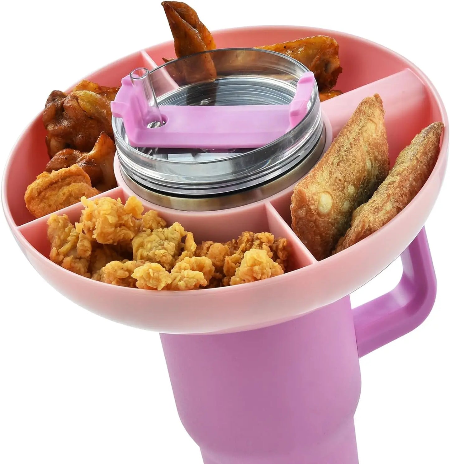 Snack Bowl for Stanley 40 oz Tumbler with Handle, Stanley Cup Accessories Snack Tray - Fields Of Fitness