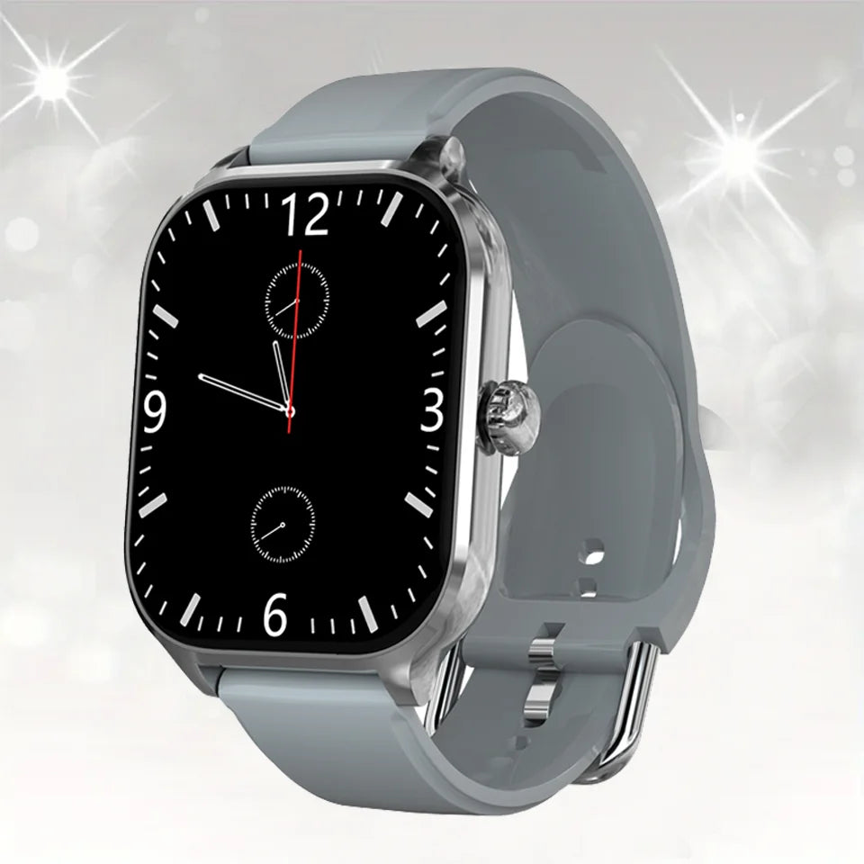 Smart Watch For Men Women Gift Full Touch Screen Sport Fitness Watches BT Call Digital Smartwatch Wristwatch For Xiaomi 2024 New - Fields Of Fitness