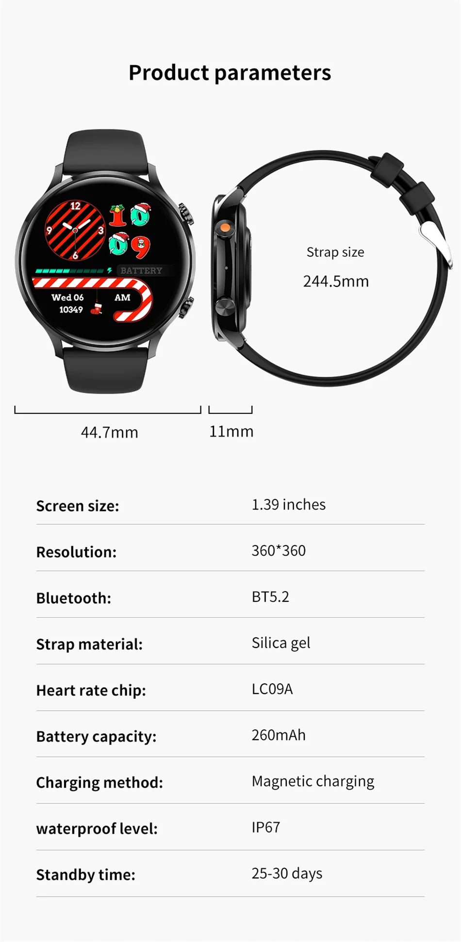2025 New Smartwatch Women AMOLED HD Screen Always On Display Bluetooth Call IP68 Waterproof GPS Smart Men Watch For Android ios - Fields Of Fitness