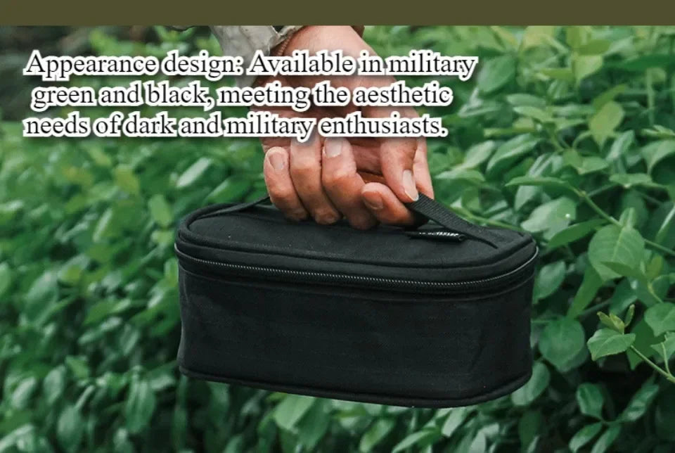 Lunch Carrying Bag Outdoor Picnic Handbag Foods Keep Warm Organizer Box Large Capacity Travel Storage Bags Storage Container - Fields Of Fitness