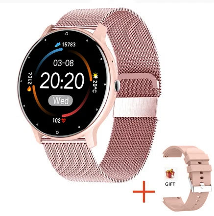 LIGE Smart Watch Women Men Full Touch Screen Bluetooth 5.2 Call Waterproof Watches Sports Fitness Tracker Factory IP67 ZL02 New - Fields Of Fitness