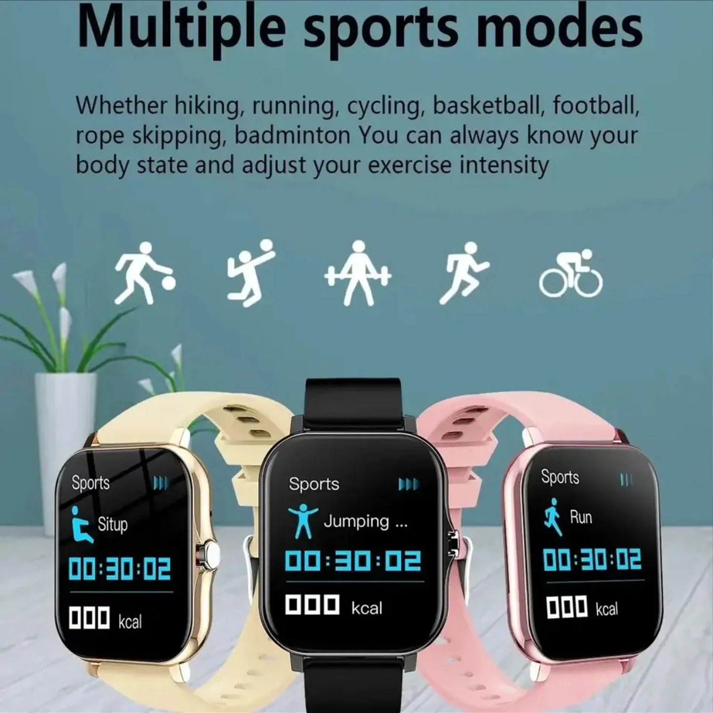 2025New Selling New Smart Watch for Men Women Newest Sport SmartWatch Faces Bluetooth Call Sports Fitness Phones For Android iOS - Fields Of Fitness
