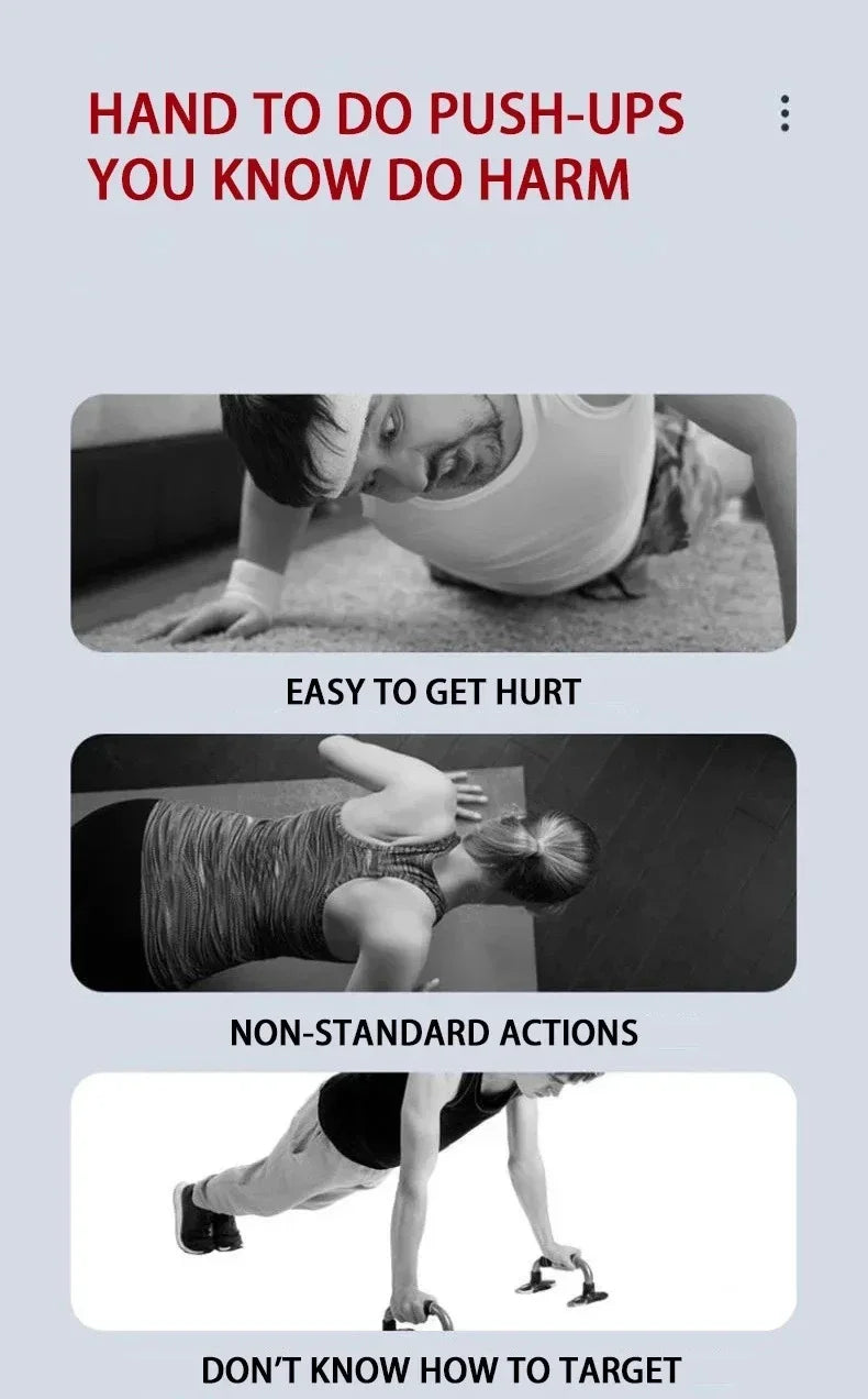 Portable Multifunctional Push-up Board - Fitness and Muscle Training Device Home Workout Set Foldable Push Up Bar Resistance - Fields Of Fitness