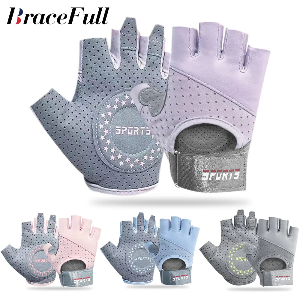 1Pair Breathable Workout Gloves,Weight Lifting Gloves for Gym, Cycling, Exercise,Fitness and Training,with Excellent Grip - Fields Of Fitness