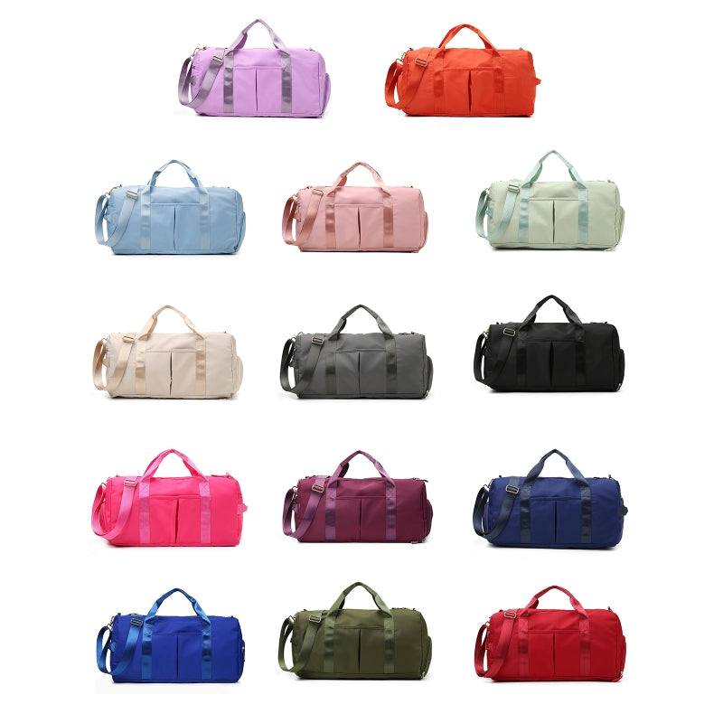 Gym Bag for Women with Shoe Compartment Durable Lightweight Yoga Large Handbag - Fields Of Fitness