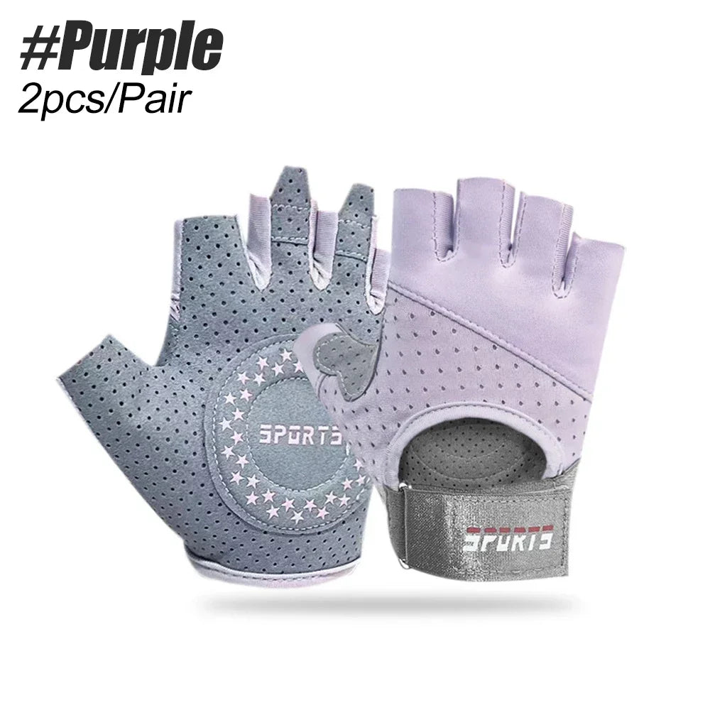 1 Pair Outdoor Sports Workout Gloves for Men and Women, Exercise Gloves for Weight Lifting, Cycling, Gym, Training, Breathable - Fields Of Fitness