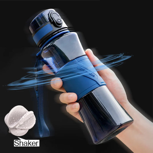 Water Bottle Protein Shaker Creative 6 Colors Sports Camp Tour Gym My Drink Bottle 350/500ml Portable Plastic Drinkware BPA Free - Fields Of Fitness