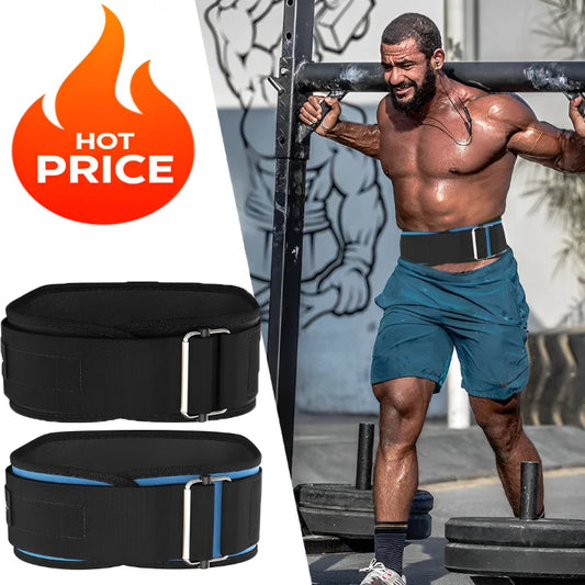 Weight Lifting Belt Workout With Metal Buckle For Men Women Gym Exercise Squats Deadlifts Powerlifting Training Fitness Deadlift - Fields Of Fitness
