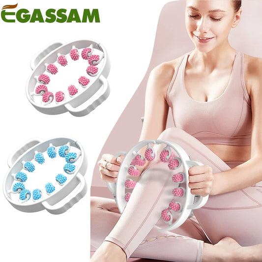 1PC Muscle Roller Leg Roller Massager, Cellulite Massager, Anti Cellulite Massager with Converging & Diverging Roller Technology - Fields Of Fitness