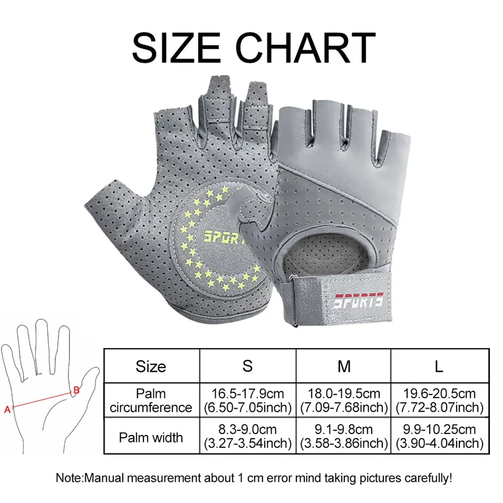 1 Pair Outdoor Sports Workout Gloves for Men and Women, Exercise Gloves for Weight Lifting, Cycling, Gym, Training, Breathable - Fields Of Fitness