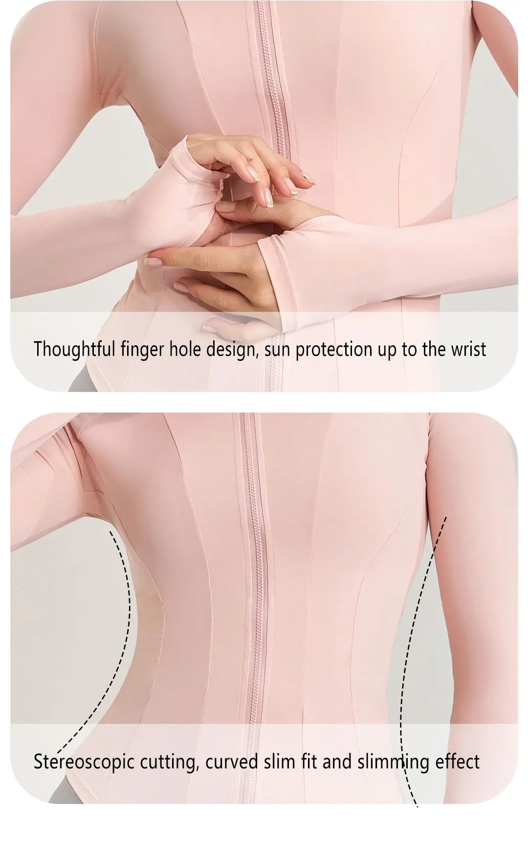 Quick Dry Yoga Clothing Exercise Clothing Tops Women's Gym Fitness Clothing Fitness Sports Tights Sun Protection Clothing - Fields Of Fitness