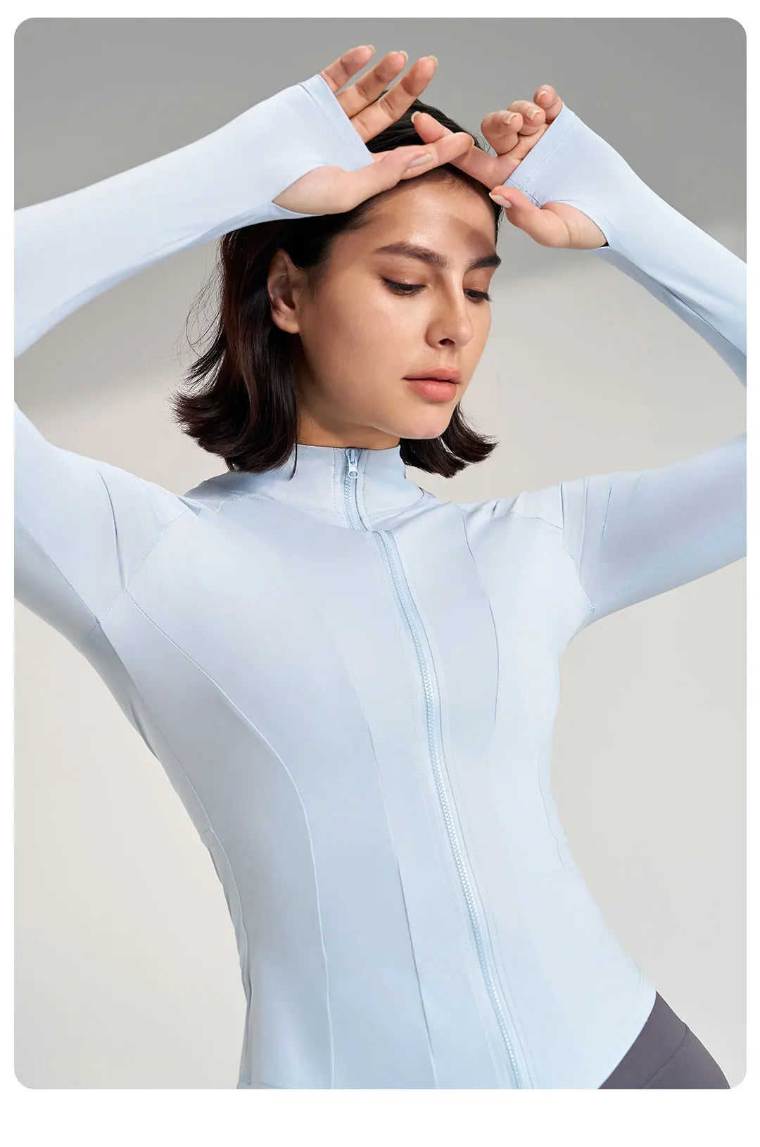 Quick Dry Yoga Clothing Exercise Clothing Tops Women's Gym Fitness Clothing Fitness Sports Tights Sun Protection Clothing - Fields Of Fitness