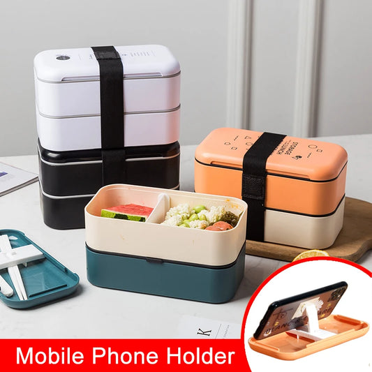 lunch box eco friendly food container bento Microwave heated lunch box for kids health food box lunchbox meal prep containers - Fields Of Fitness