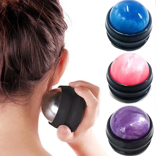 Massage Roller Ball Manual Massage Ball Therapy and Relax Full Body Tool for Sore Muscles for Shoulders Arms Neck Back Feet Body - Fields Of Fitness