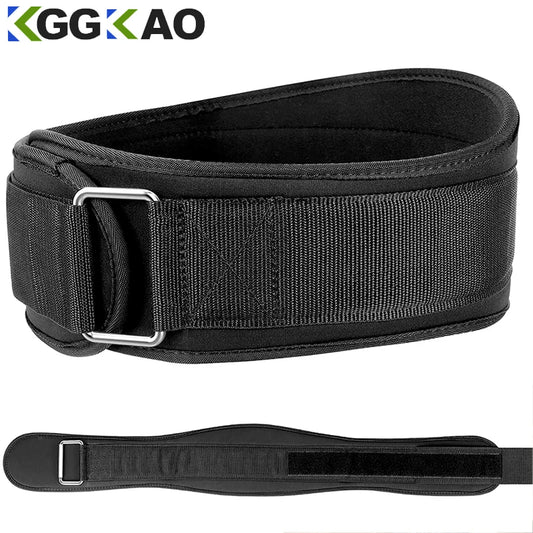 Weight Lifting Belt Back Support Workout Belt with Metal Buckle for Men Women Gym Squats Deadlifts Powerlifting Cross Training - Fields Of Fitness
