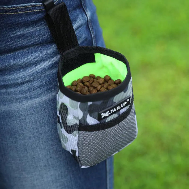 Pet Dog Pocket Snack Reward Waist Bag Puppy Training Treat Snack Bait Pet Feed Pocket Pouch Obedience Agility Pouch Food Bag - Fields Of Fitness