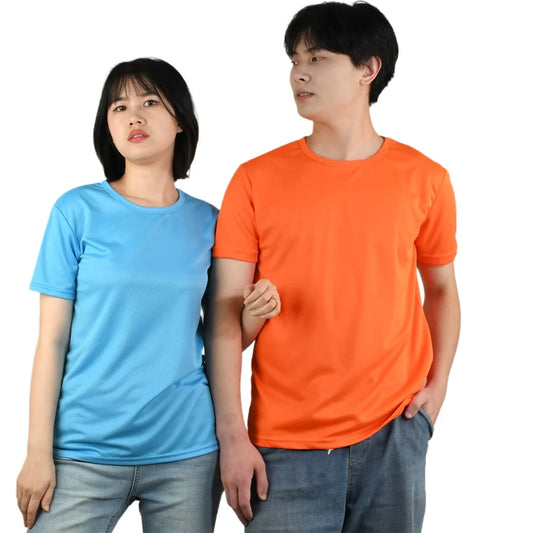 Quick Dry Tops T shirt For Women Short Sleeve Loose Fit Running Sports Fitness Tees Men's Casual Tshirt Jersey Woman GYM T-shirt - Fields Of Fitness