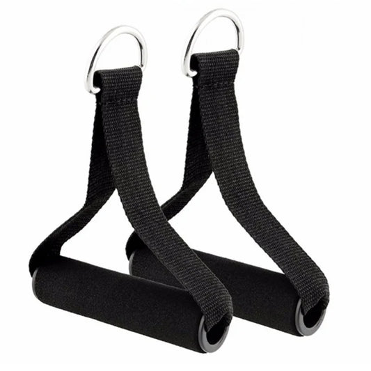 1 Pair Pull Rope Grip Fitness Accessories Exercise Band Handle Rally Handle For Yoga Hammock Handle Resistance Bands - Fields Of Fitness