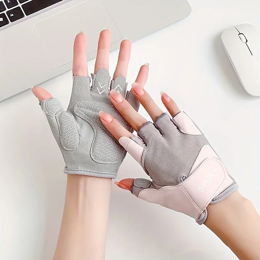 Workout Gloves with Excellent Grip Lightweight Gym Gloves for Weightlifting Cycling Exercise Training Fitness Rowing Unisex - Fields Of Fitness