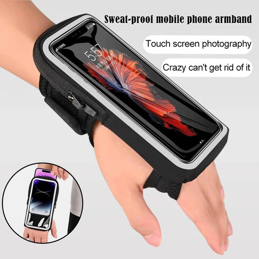Armband On The Phone Mobile Phone Bag Wrist Armbands Mp3 mp4 Bags Sports Cell Phone Holder Cell Phone Accessories Woman Sports - Fields Of Fitness