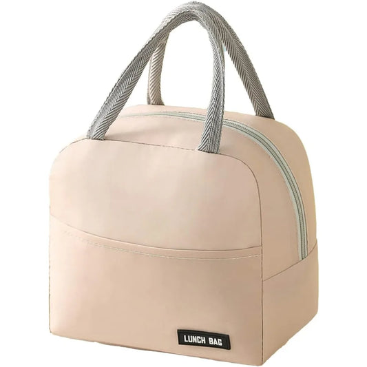 Lunch Bags, Insulated Lunch Bag Reusable Lunch Box Lunch Tote Waterproof Grocery Bag to School Office Work for Kids, Adults - Fields Of Fitness