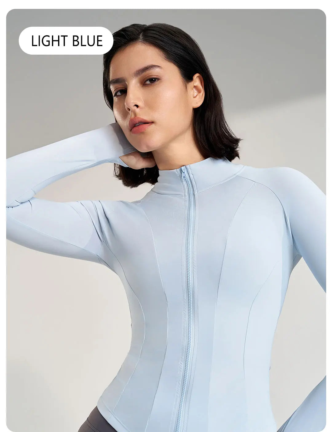 Quick Dry Yoga Clothing Exercise Clothing Tops Women's Gym Fitness Clothing Fitness Sports Tights Sun Protection Clothing - Fields Of Fitness