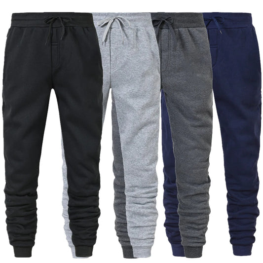 Men Casual Fashion Sports Pants Gym Sport Trousers for Men Jogger Sweatpantsrunning Workout Jogging Long Pants - Fields Of Fitness