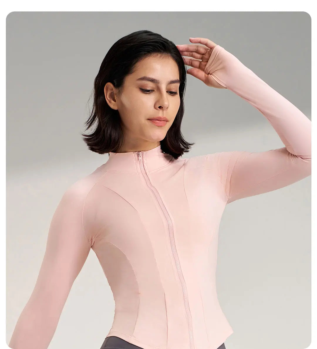 Quick Dry Yoga Clothing Exercise Clothing Tops Women's Gym Fitness Clothing Fitness Sports Tights Sun Protection Clothing - Fields Of Fitness