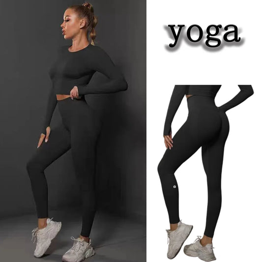Seamless Leggings Sport Women Fitness Push Up Yoga Pants High Waist Hip-lifting Workout Running Scrunch Sportswear Gym Tights - Fields Of Fitness