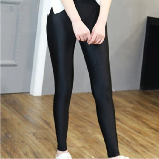 Women Seamless Leggings Elastic Slim Fit Tight Pants Female Solid Color Thin Style Workout Cropped Pants Sexy For Ladies - Fields Of Fitness