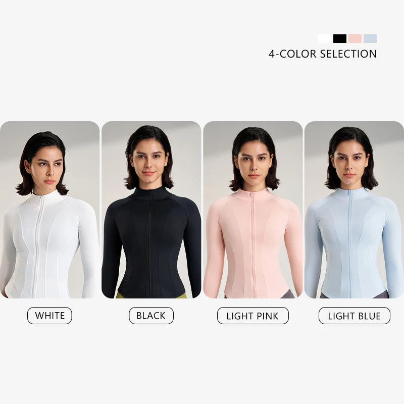 Quick Dry Yoga Clothing Exercise Clothing Tops Women's Gym Fitness Clothing Fitness Sports Tights Sun Protection Clothing - Fields Of Fitness