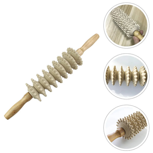 Massage Stick Body Relaxation Massager Belly Health Professional Roller Back Leg - Fields Of Fitness