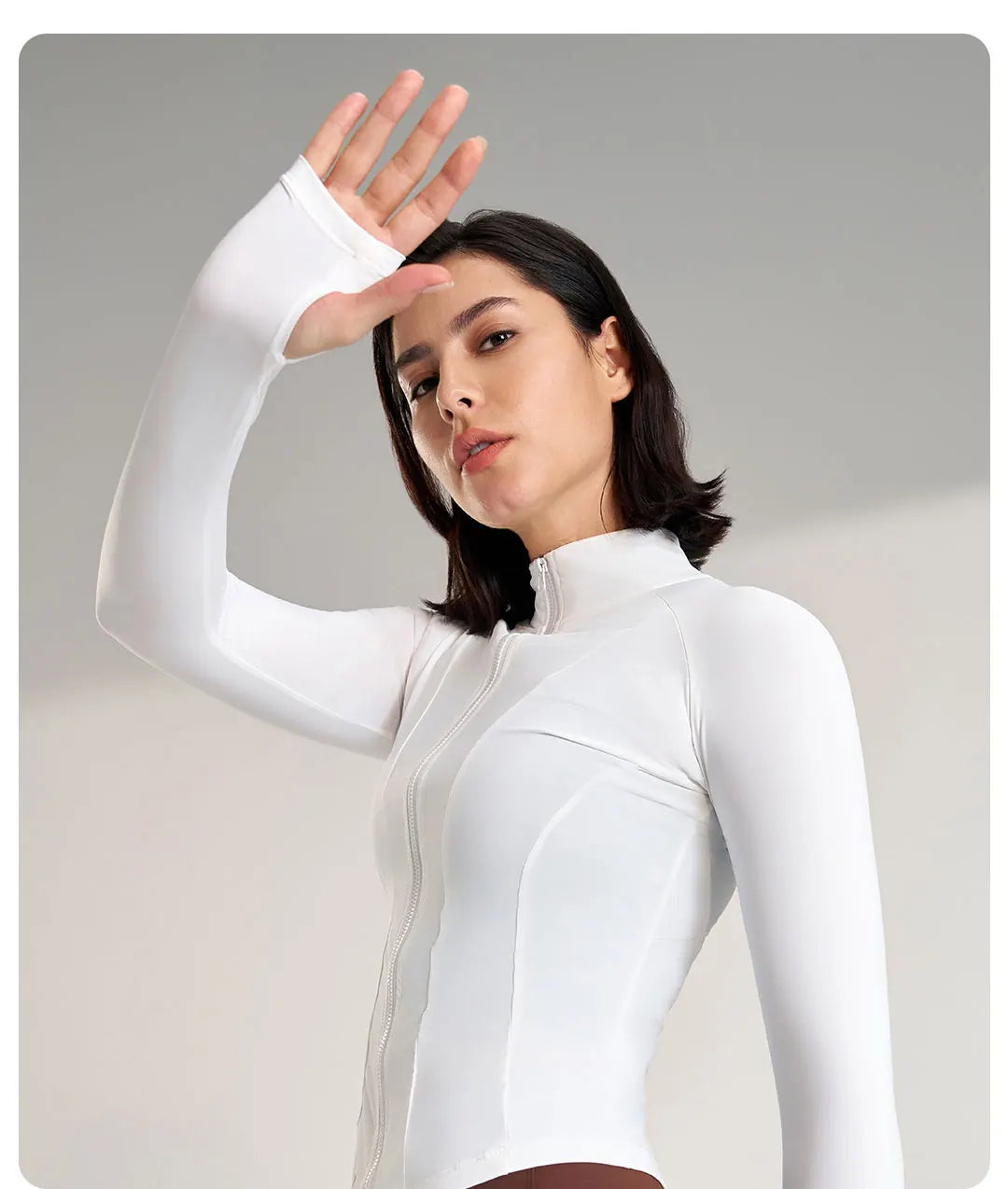 Quick Dry Yoga Clothing Exercise Clothing Tops Women's Gym Fitness Clothing Fitness Sports Tights Sun Protection Clothing - Fields Of Fitness