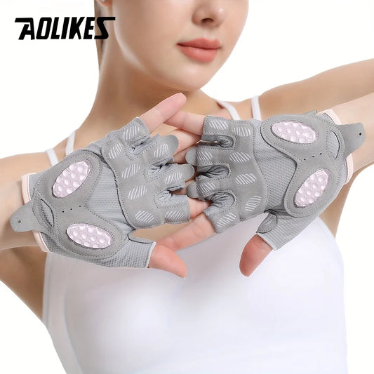 Bodybuilding Workout Fitness Gloves High Quality Non-slip Gym Training Sport Gloves Weight Lifting Ridding Gloves Men Women - Fields Of Fitness
