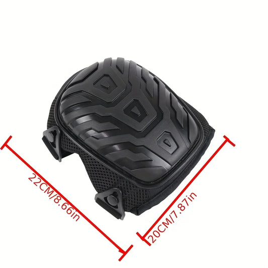 1 Pair of Durable Industrial Grade Knee Protectors for Kneeling Work, Outdoor Forest Wear-resistant and Shock-absorbing - Fields Of Fitness