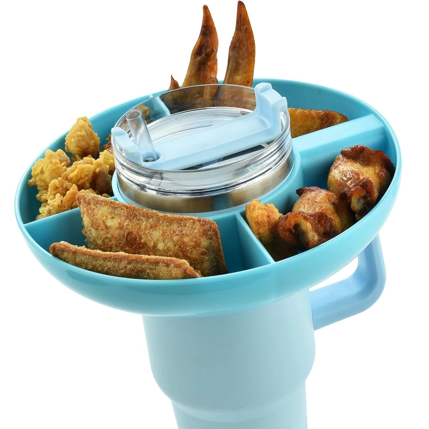 Snack Bowl for Stanley 40 oz Tumbler with Handle, Stanley Cup Accessories Snack Tray - Fields Of Fitness