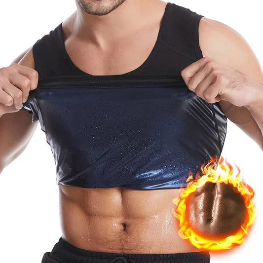 New Men Neoprene Sweat Sauna Vest Body Shapers Vest Waist Trainer Slimming Vest Shapewear Waist Shaper Corset For Women - Fields Of Fitness