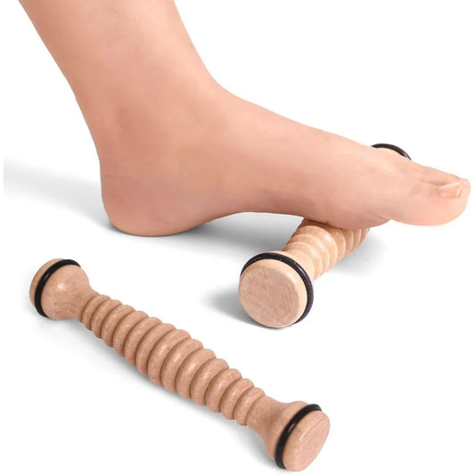 1pc wooden foot massager-foot massage roller for relaxing and relieving pressure. - Fields Of Fitness